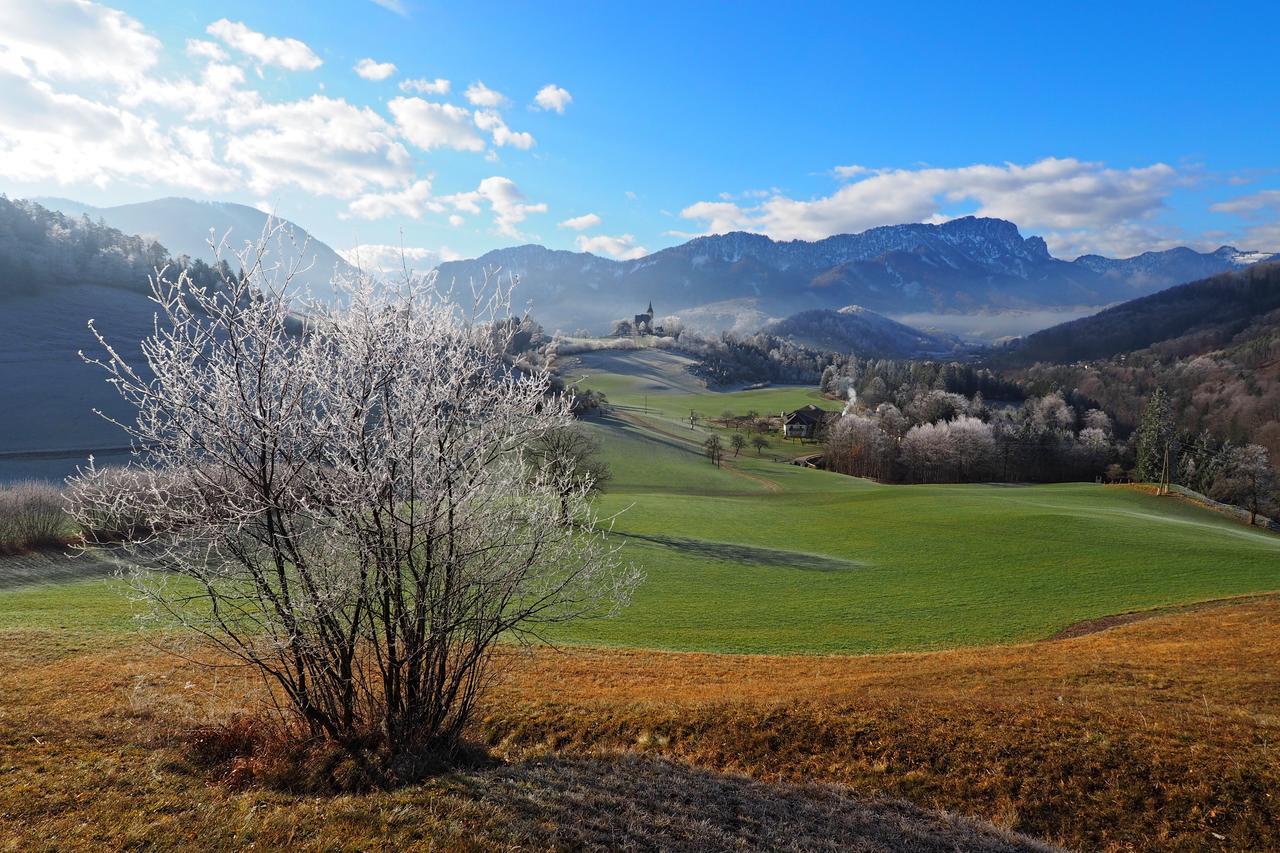Ferienhof Unterführholzergut Klaus an der Pyhrnbahn Exterior foto