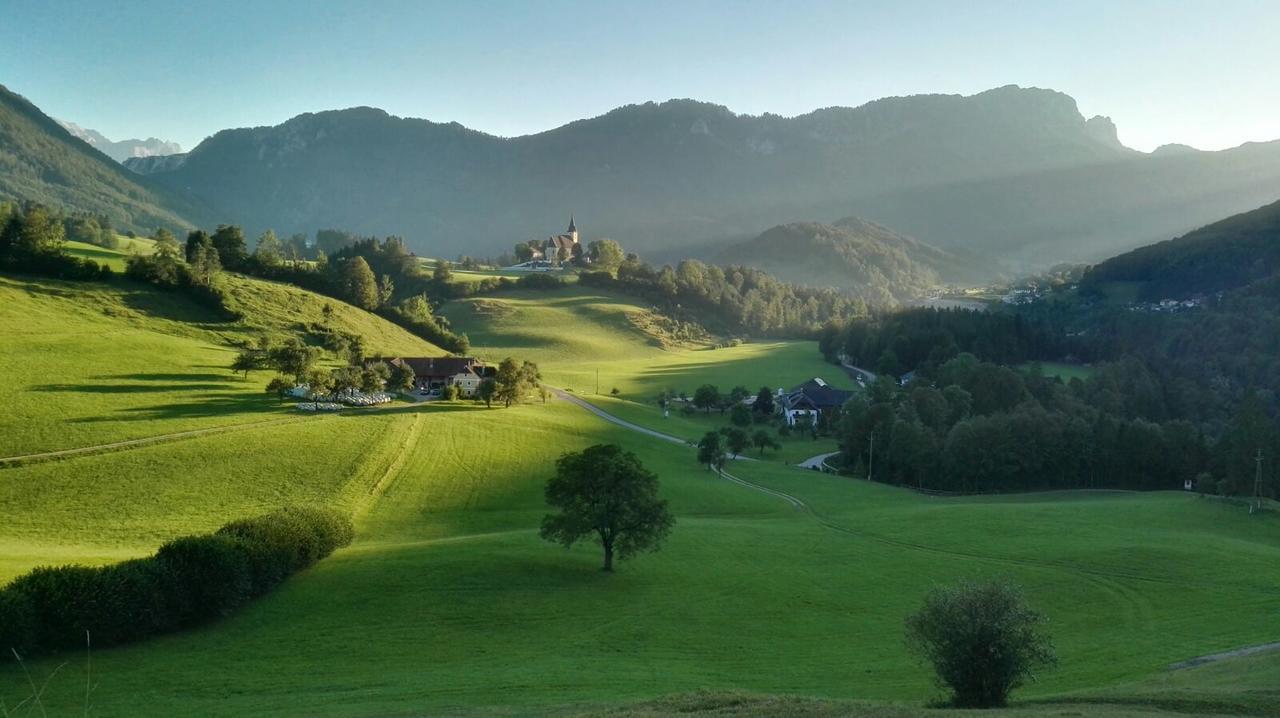 Ferienhof Unterführholzergut Klaus an der Pyhrnbahn Exterior foto